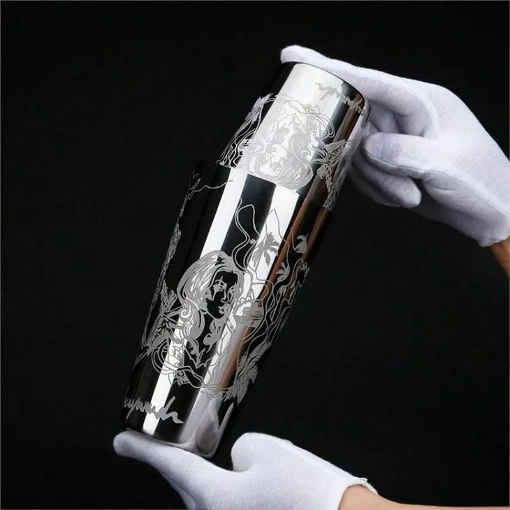 Shaker din metal Barman