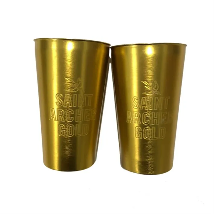 Cupa din aluminiu pentru cocktail de bere
