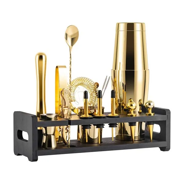 Cocktail Shaker Set Gold