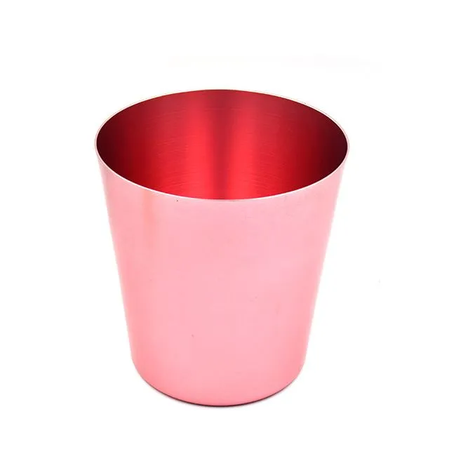 Pahar din aluminiu din sticlă de unică folosință