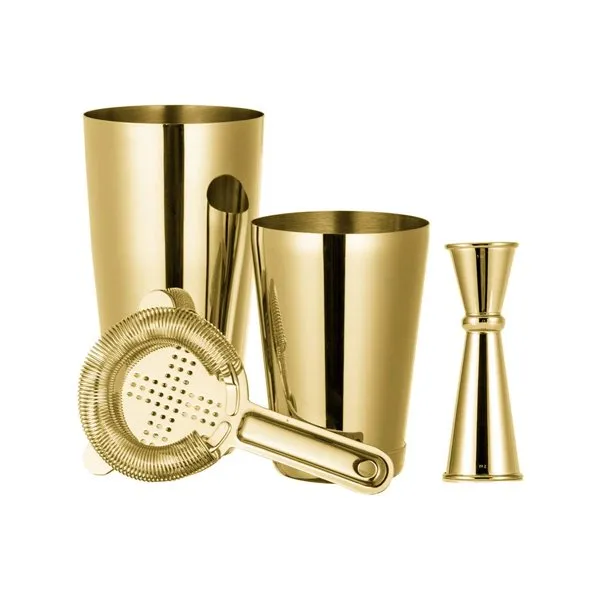 Set de preparare a cocktailurilor de aur