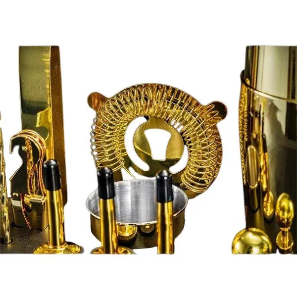 Set de mixologie de aur