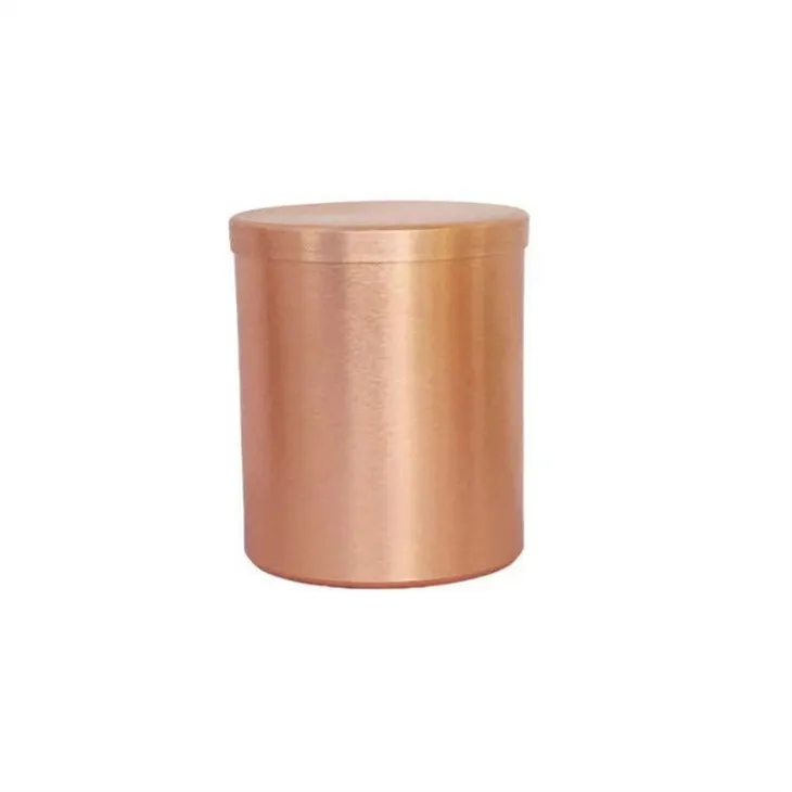 Candela multicolora din aluminiu