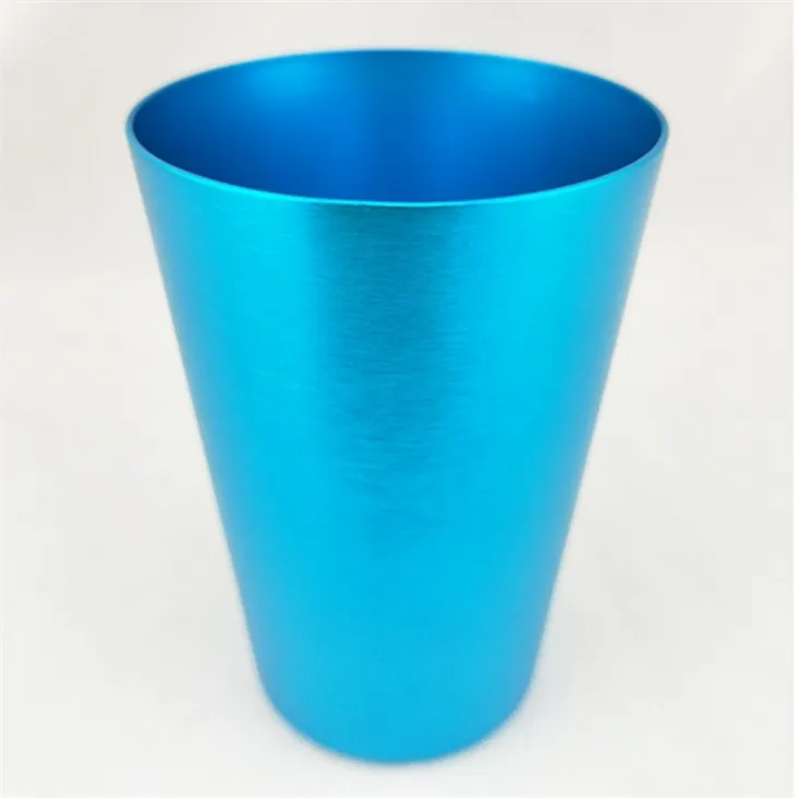 Vintage din aluminiu cupe de băut